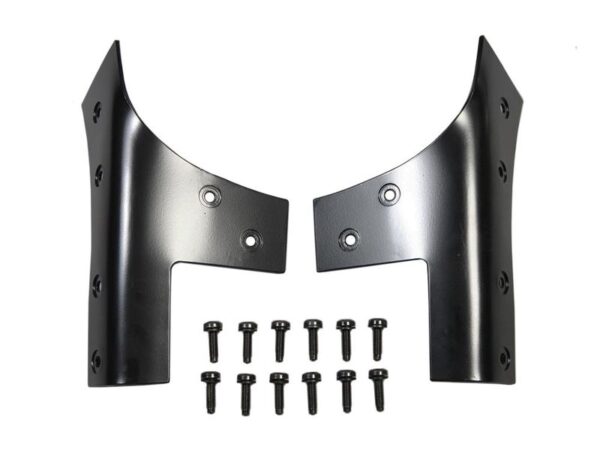 Rugged Ridge Windshield Hinges with Hardware for Jeep - Durable OE Style Replacement