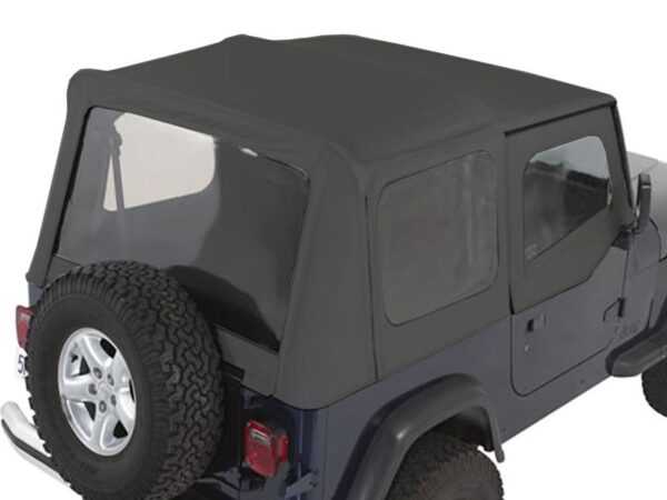 Rugged Ridge OEM Replacement Soft Top for Jeep - Durable, Custom Fit, Waterproof