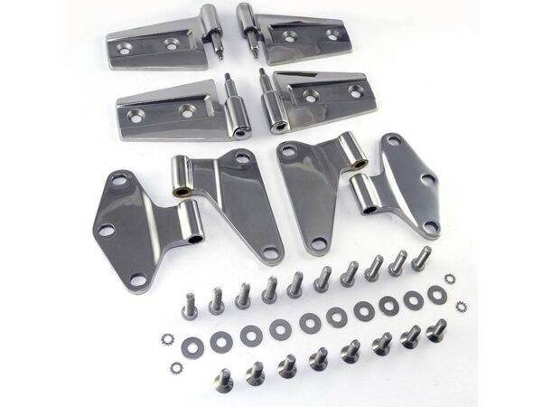 Rugged Ridge OE Style Door Hinges - Weather Resistant, Direct Fit Replacement