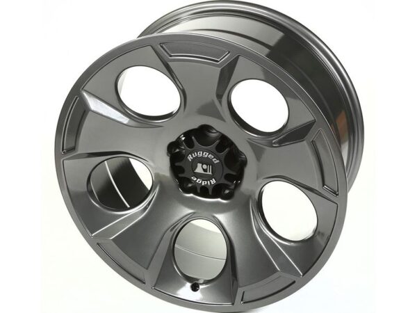Rugged Ridge Grey Drakon Gunmetal Cast Aluminum Wheels for Jeep