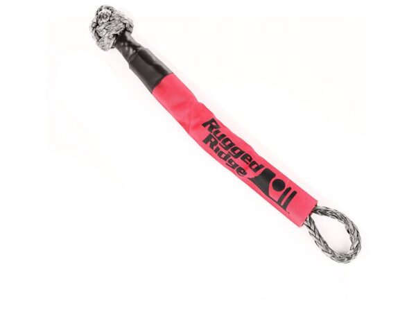 Rugged Ridge Rope Shackle and Grab Handle - Durable HMPE Rope Design