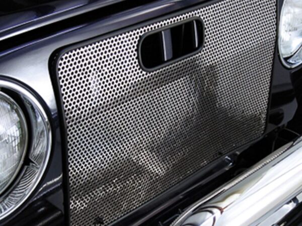 Rugged Ridge Radiator Bug Shield - Stainless Steel Protection