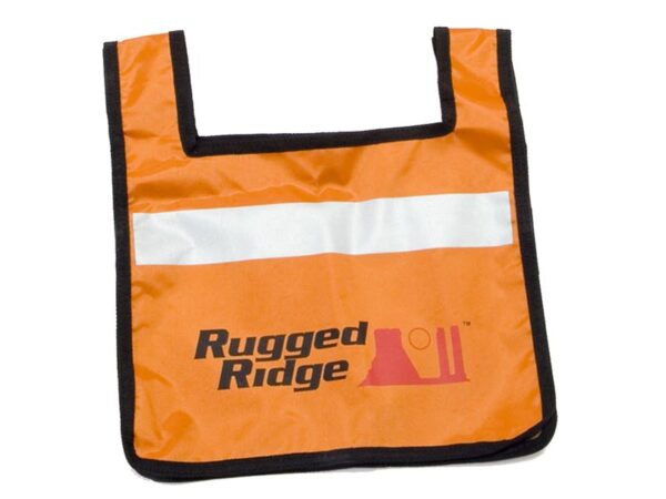 Rugged Ridge Winch Line Dampener with Reflective Safety Vest and Storage Pockets