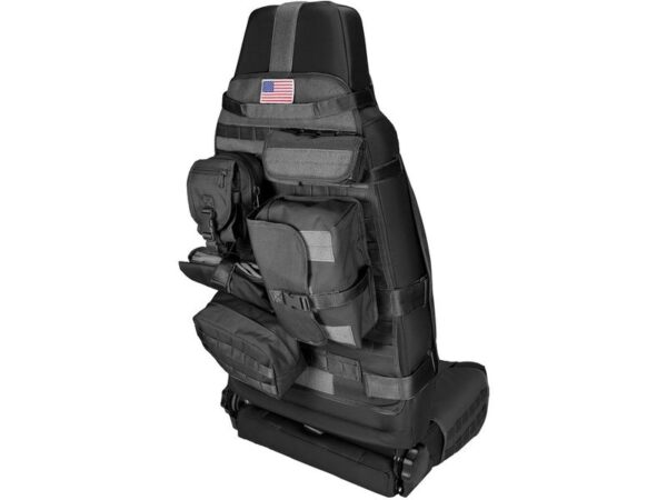 Rugged Ridge Cargo Seat Cover with Multi-Use Storage Pouches for Jeep