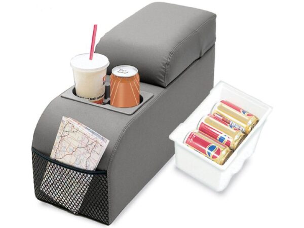 Rugged Ridge Standard Locking Console with Armrest and Dual Cup Holders
