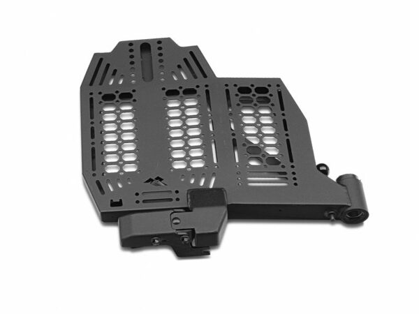 Rugged Ridge WingMate Swingout Panel for Passenger Side - Heavy-Duty Spare Tire Carrier