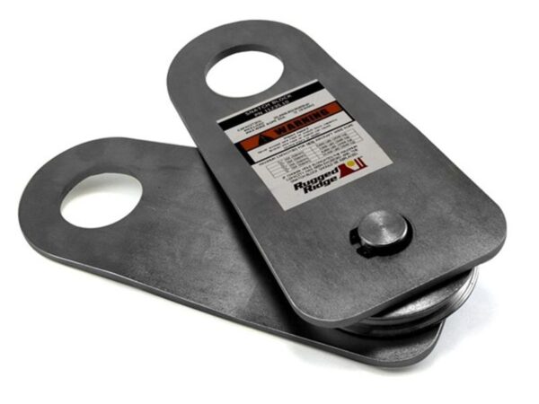 Rugged Ridge Heavy-Duty 20,000 LB Snatch Block Pulley for Winch Recovery