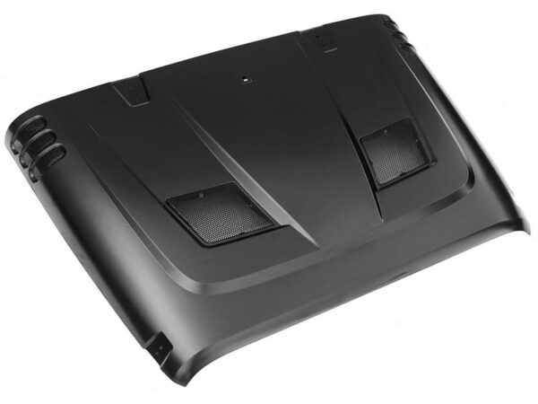 Rugged Ridge Performance Vented Hood - Durable Steel Construction