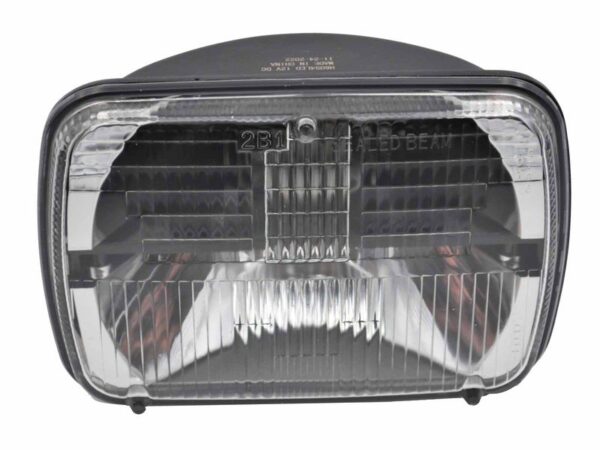 Rugged Ridge 4x7 LED Sealed Beam Headlight - Bright White Upgrade for Jeep