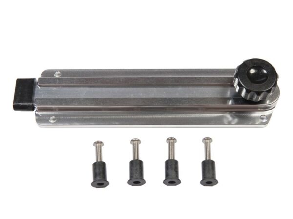 Rugged Ridge Aluminum Tailgate Stop with Sliding Locking Arm